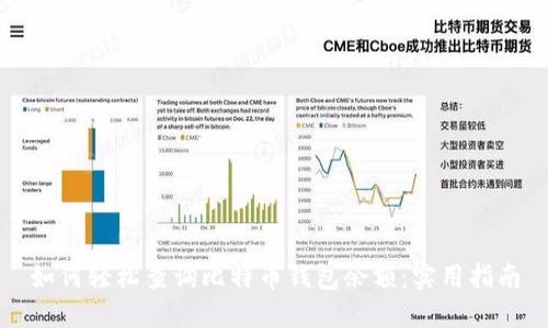 如何轻松查询比特币钱包余额：实用指南