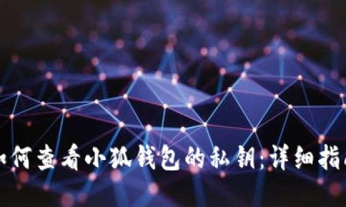 如何查看小狐钱包的私钥：详细指南