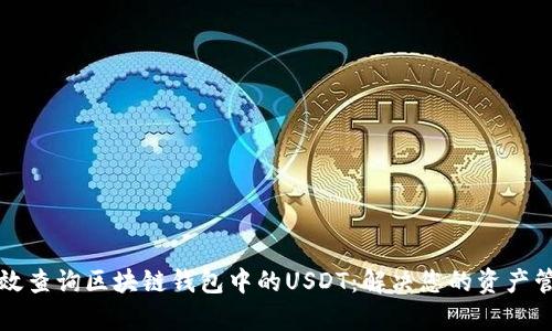 如何有效查询区块链钱包中的USDT：解决您的资产管理痛点